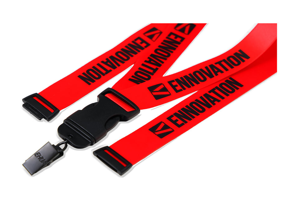 Ehua Lanyard 1 inch RPET strap detail