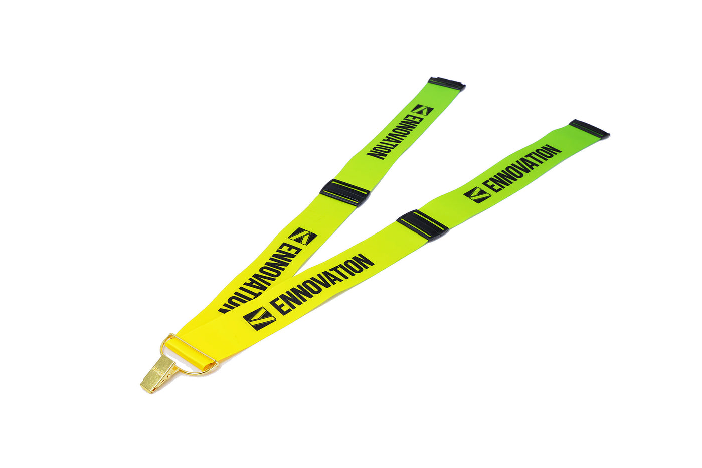 1.5 in No-Flip Clip RPET Lanyard with 3 Safety Breakaways