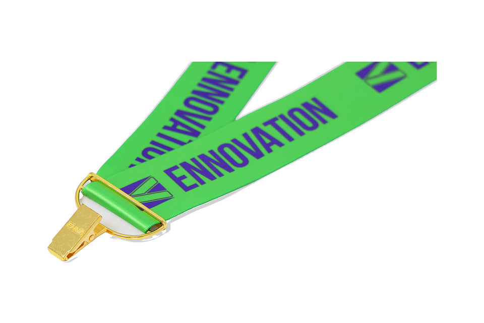 Ehua Lanyard 1 inch RPET strap detail