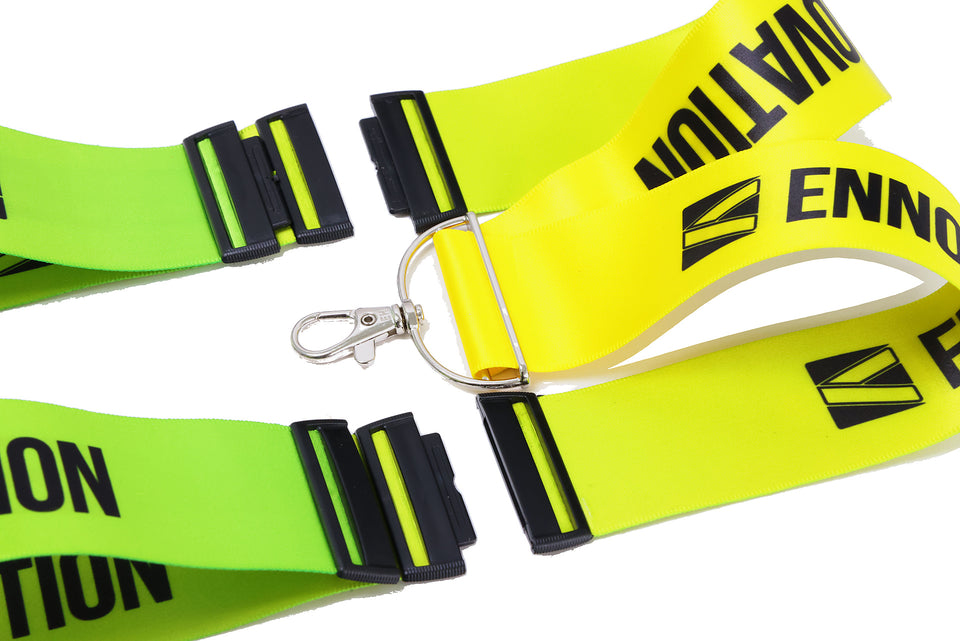 Ehua Lanyard 1 inch RPET strap detail
