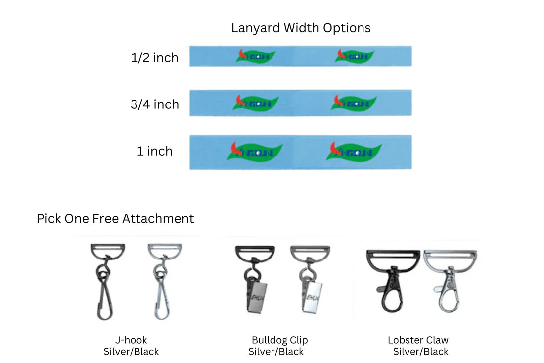 V-Flat™ 3-Piece Sublimated RPET Lanyard with Safety Breakaway & Buckle Release with Choice of Attachment (Free Shipping)
