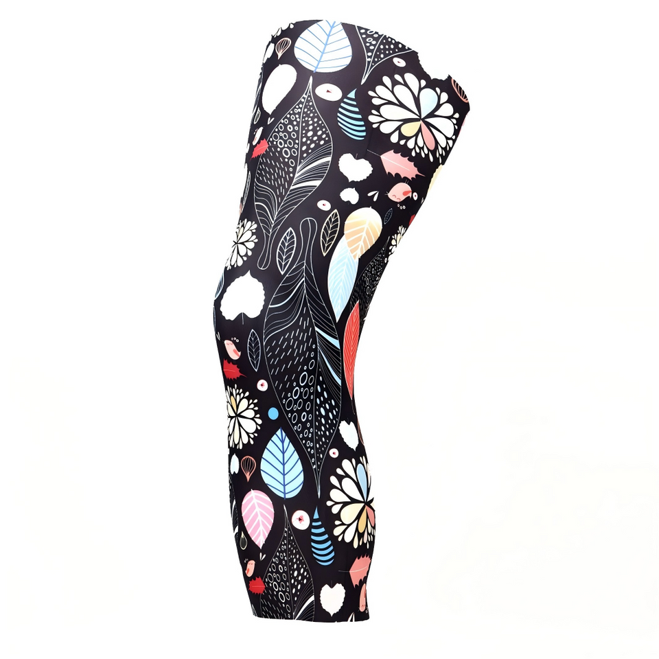 Custom printed RPET sleeve fabric and artwork detail