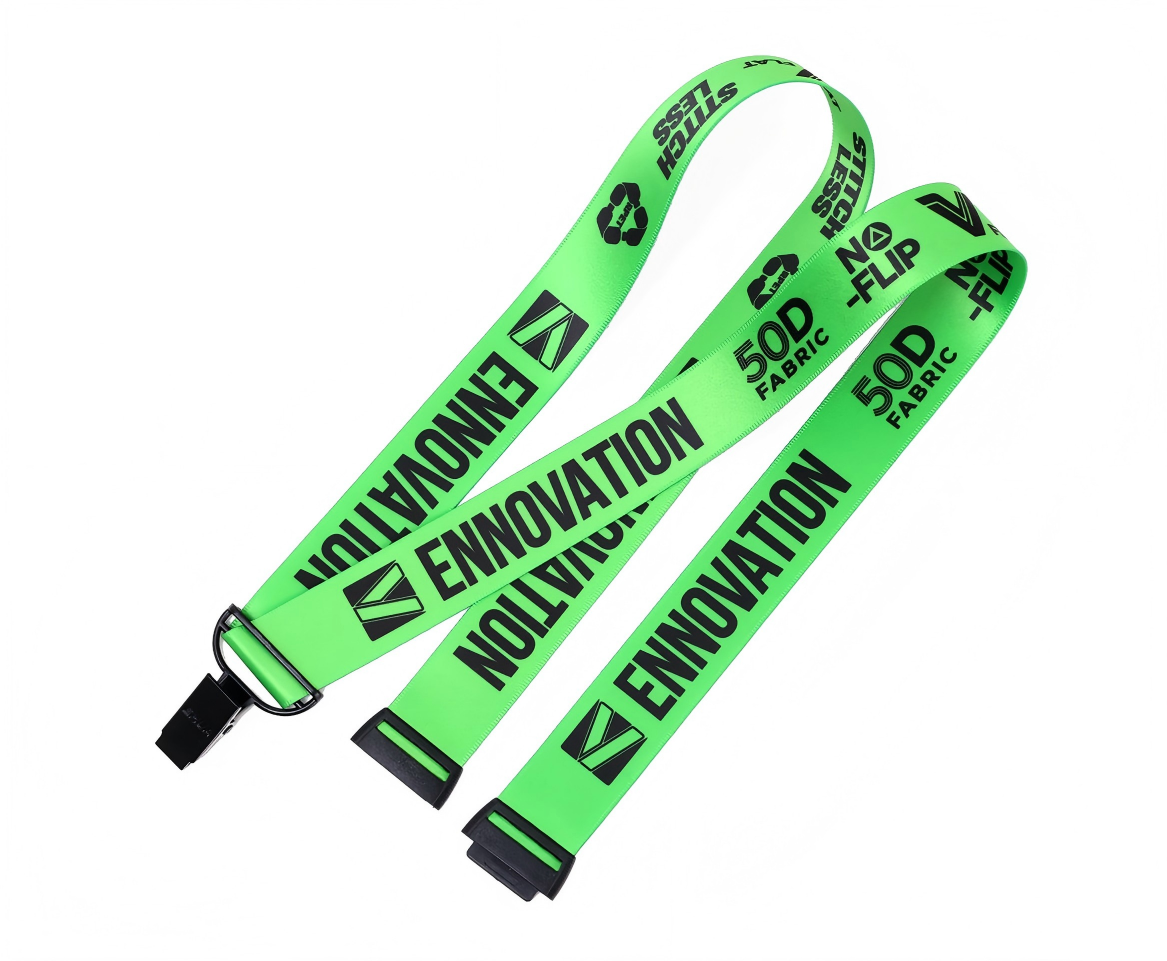 Ehua No-Flip clip lanyard detail