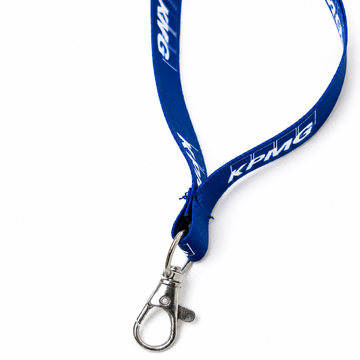 Close-up product detail for lanyard visual audit