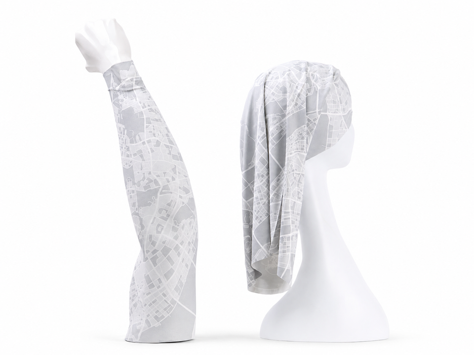 Coordinated RPET stretch textile program detail